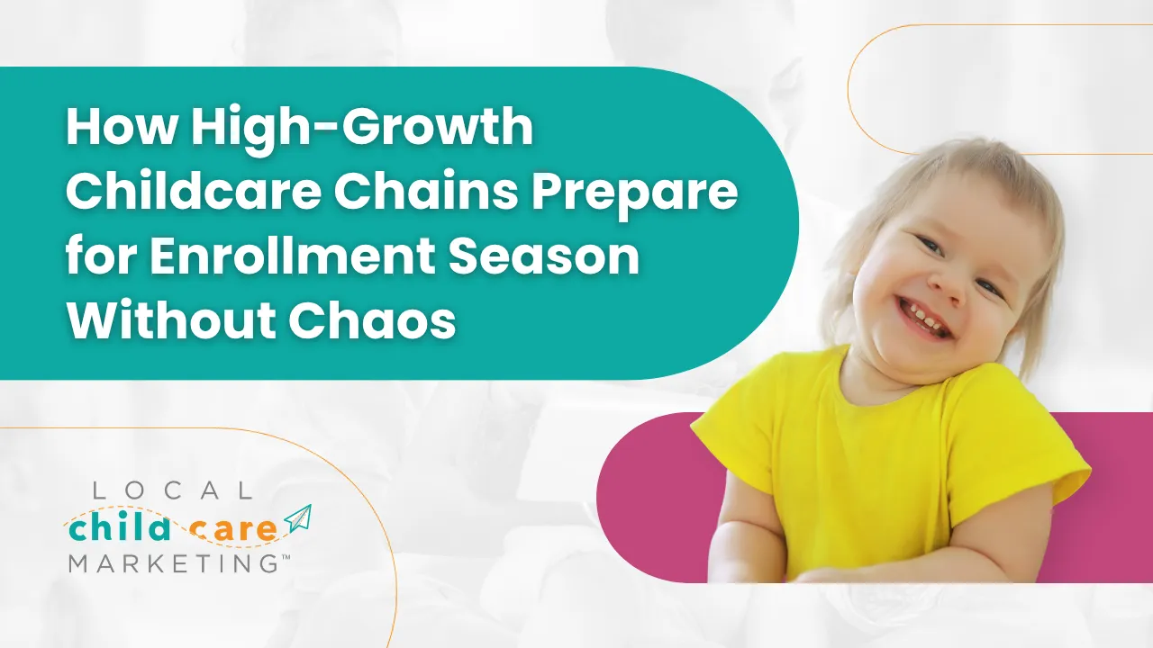 childcare enrollment season planning system